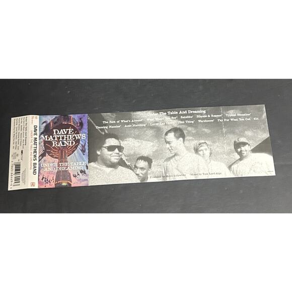 Dave Matthews Band Under the Table and Dreaming 1994 Cassette Tape RCA 07863 - Picture 4 of 7